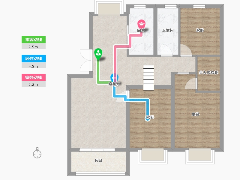 江苏省-无锡市-广益佳苑一期-266.00-户型库-动静线