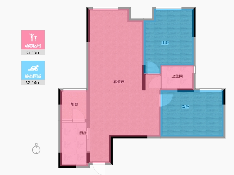 四川省-眉山市-川发蓝光芙蓉天府-87.00-户型库-动静分区