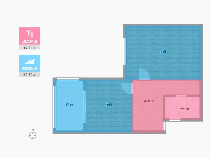 贵州省-黔南布依族苗族自治州-碧桂园·天麓-1号-120.00-户型库-动静分区