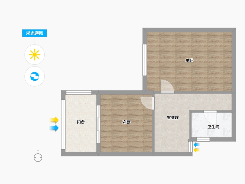 贵州省-黔南布依族苗族自治州-碧桂园·天麓-1号-120.00-户型库-采光通风