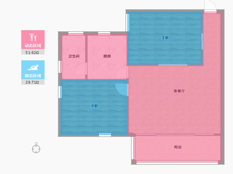 广东省-广州市-新建-72.00-户型库-动静分区