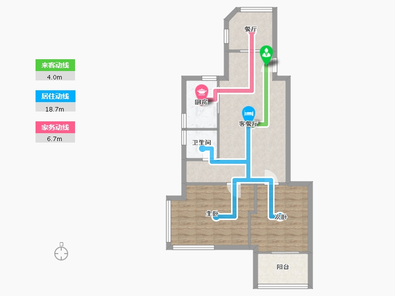 福建省-漳州市-悦华-64.68-户型库-动静线