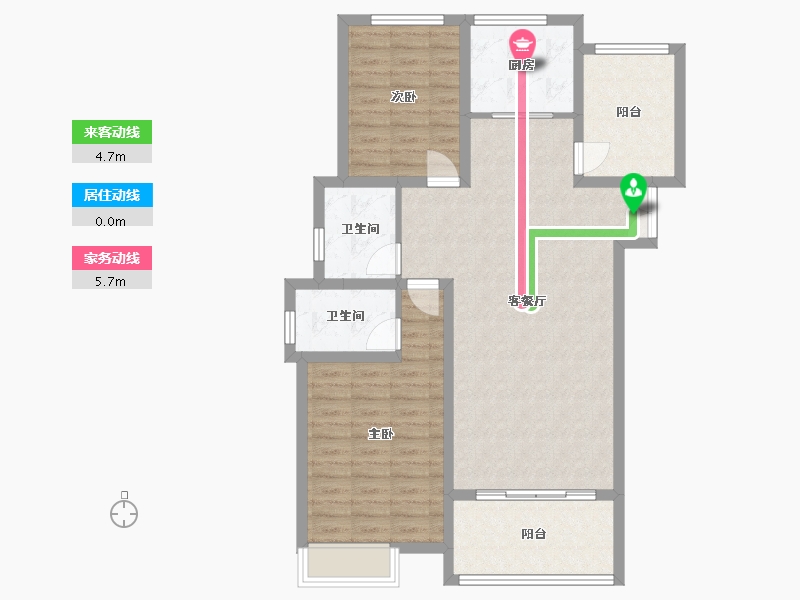 江苏省-连云港市-晶福苑-110.00-户型库-动静线