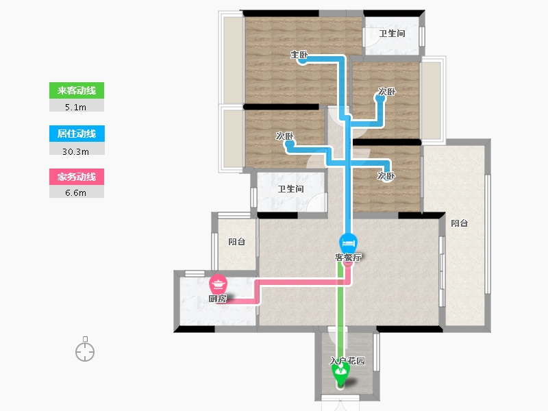 广东省-肇庆市-百盈花园-100.00-户型库-动静线