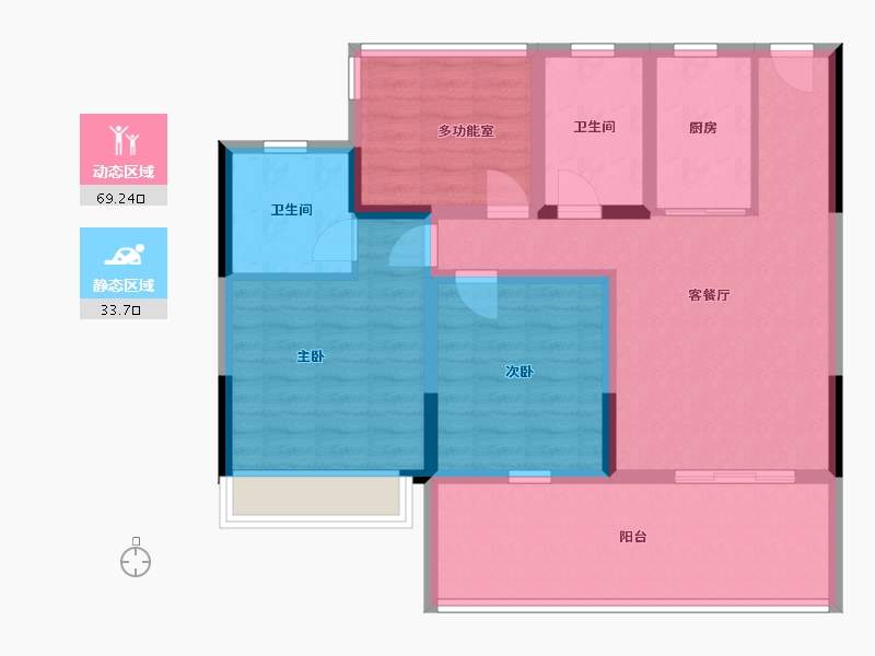 云南省-思茅市-兰台府-130.00-户型库-动静分区