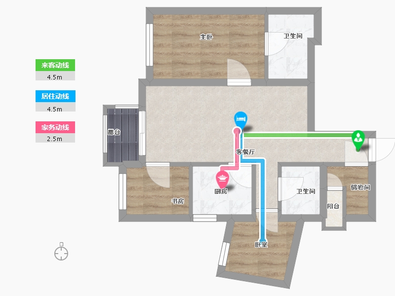 香港特别行政区-西贡区-SEA TO SKY-47.00-户型库-动静线