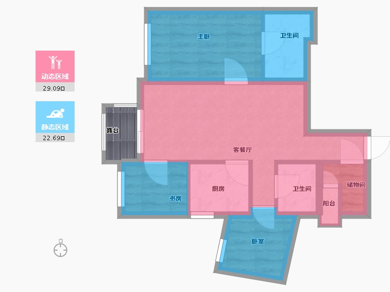 香港特别行政区-西贡区-SEA TO SKY-47.00-户型库-动静分区