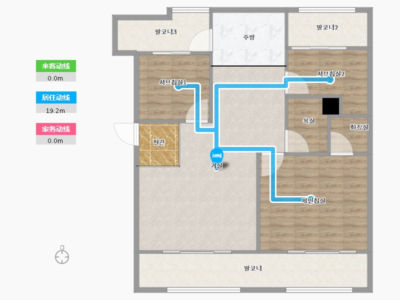 경기도-안양시 동안구-초원5단지LG-95.73-户型库-动静线