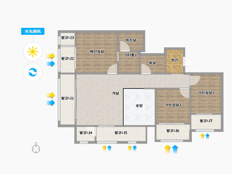 경기도-하남시-미사강변하우스디더레이크-113.28-户型库-采光通风