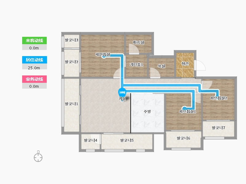 경기도-하남시-미사강변센텀팰리스-113.15-户型库-动静线