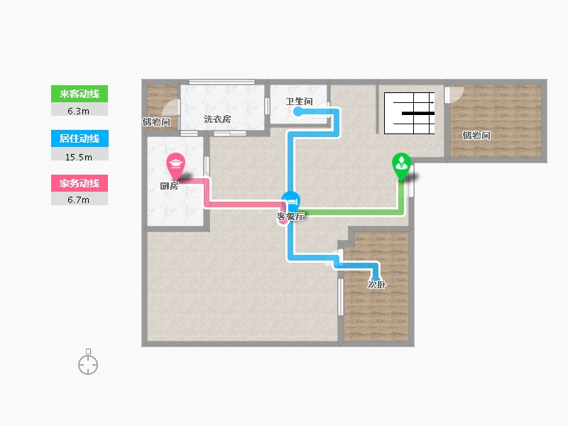 重庆-重庆市-力帆棠悦-300.00-户型库-动静线