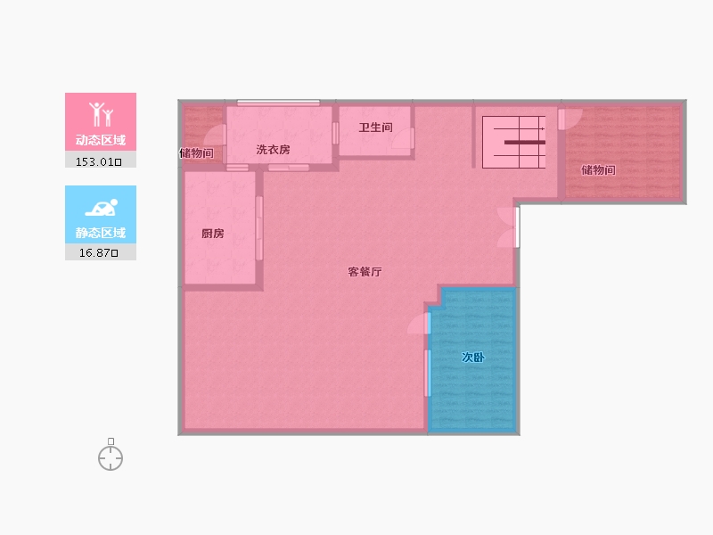 重庆-重庆市-力帆棠悦-300.00-户型库-动静分区