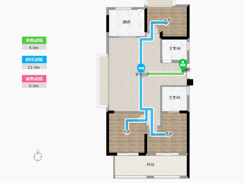 福建省-福州市-融侨誉江-98.00-户型库-动静线