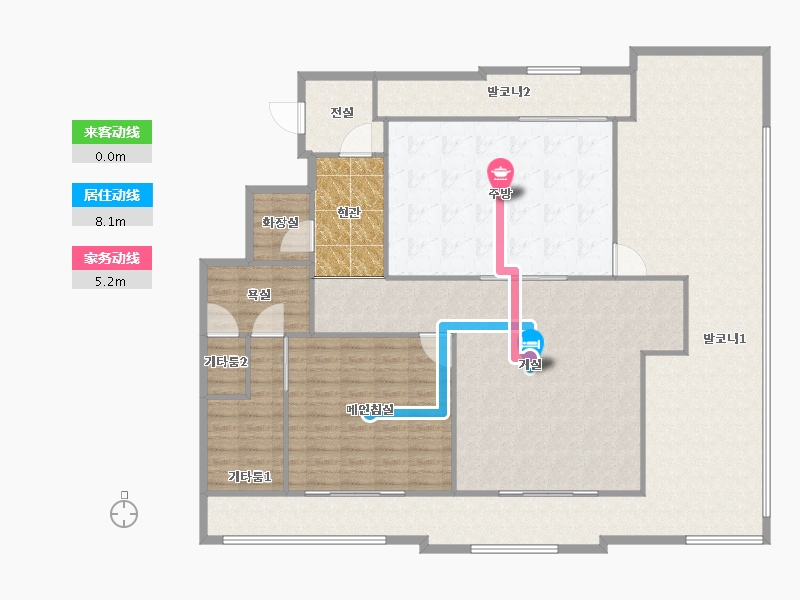 서울특별시-강남구-역삼롯데캐슬노블-184.98-户型库-动静线