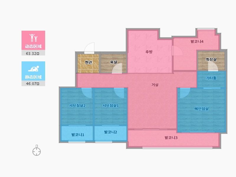 서울특별시-관악구-서울대입구아이원-112.11-户型库-动静分区