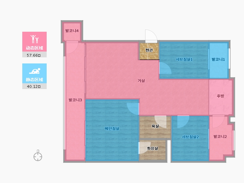 서울특별시-광진구-구의현대2단지-99.42-户型库-动静分区