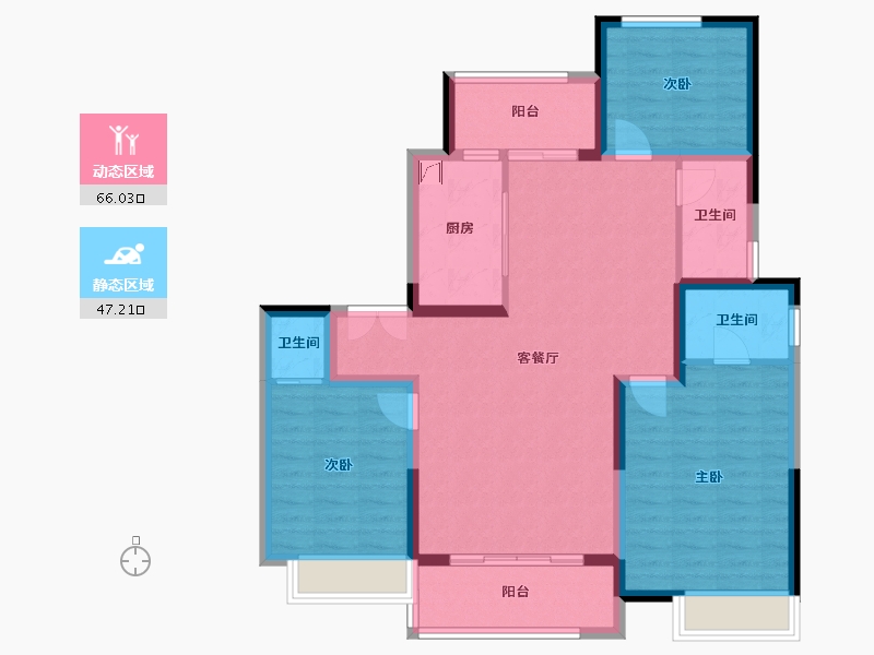 河南省-鹤壁市-东润如园-139.00-户型库-动静分区