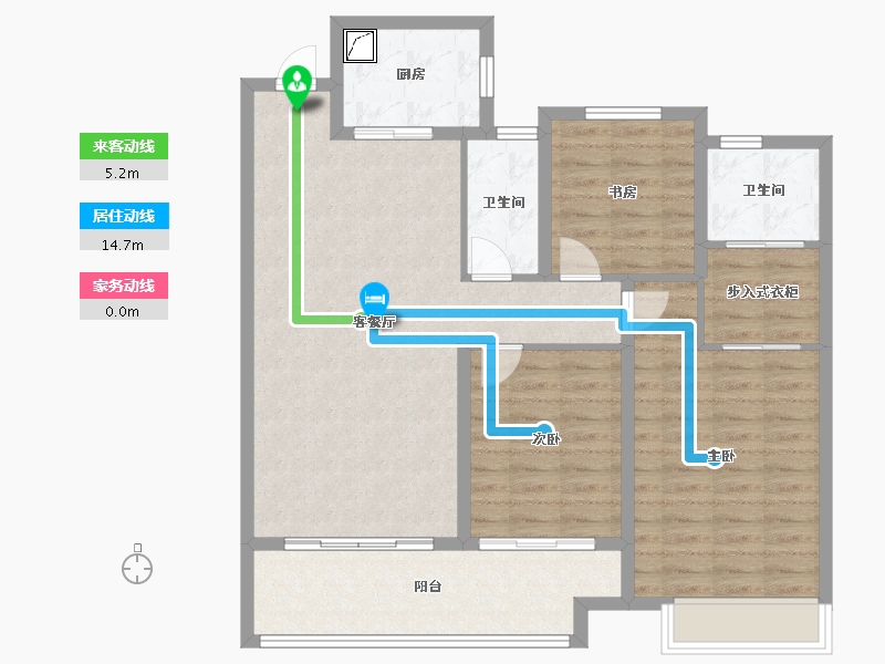 河南省-漯河市-建业森林半岛-100.00-户型库-动静线