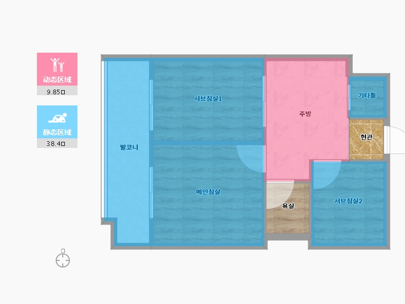 서울특별시-강서구-가양2단지성지-48.00-户型库-动静分区