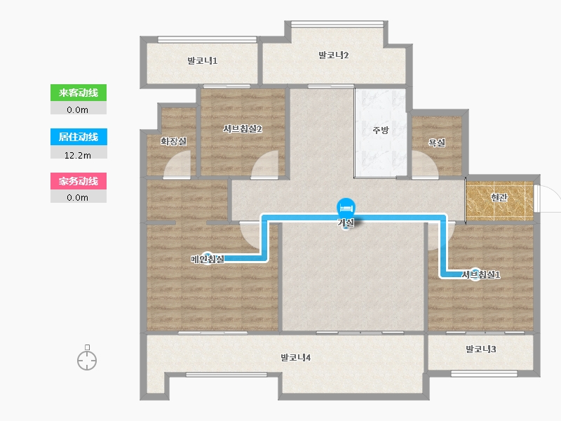 경기도-용인시 기흥구-지석마을진흥더루벤스2단지-116.53-户型库-动静线