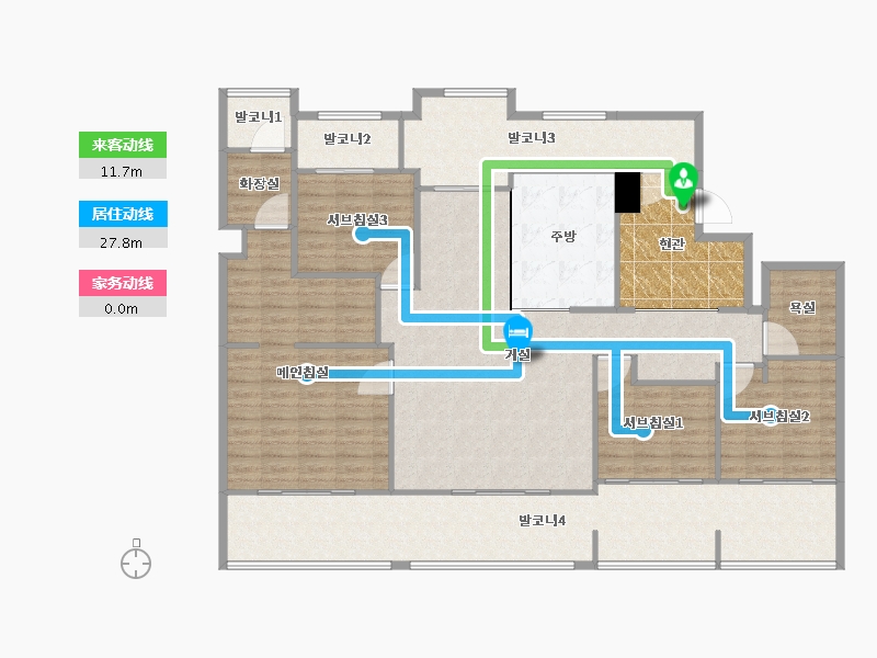 경기도-용인시 기흥구-초당마을현진에버빌-164.36-户型库-动静线