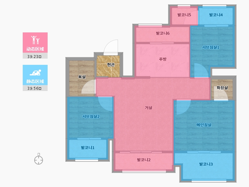 서울특별시-강서구-마곡엠밸리9단지-79.43-户型库-动静分区