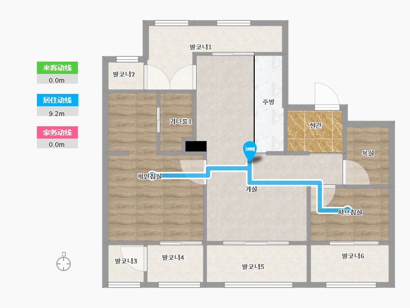 경기도-하남시-감일센트레빌-74.13-户型库-动静线