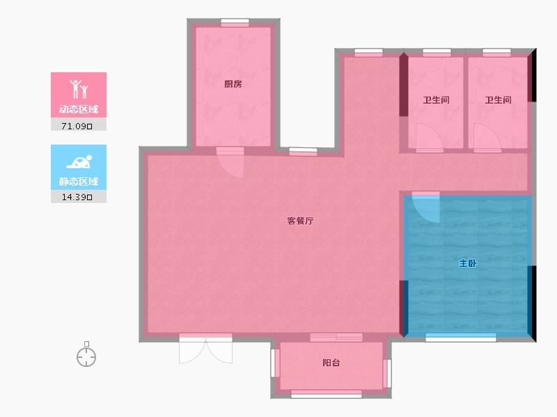 四川省-成都市-紫瑞府-98.00-户型库-动静分区