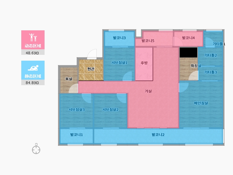 서울특별시-구로구-천왕연지타운2단지-136.10-户型库-动静分区