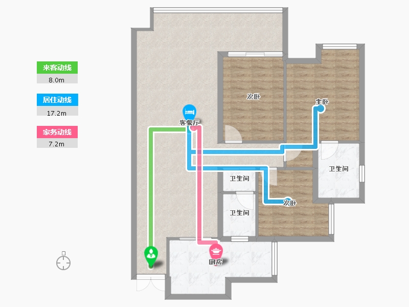 四川省-乐山市-滨江外滩-98.00-户型库-动静线