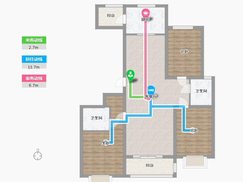 山西省-太原市-新县城-121.00-户型库-动静线