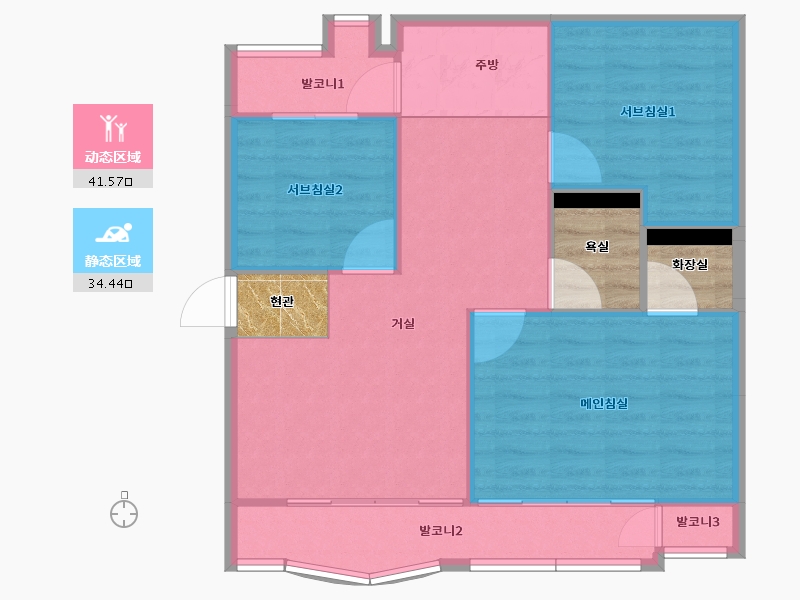 서울특별시-구로구-두산-77.02-户型库-动静分区