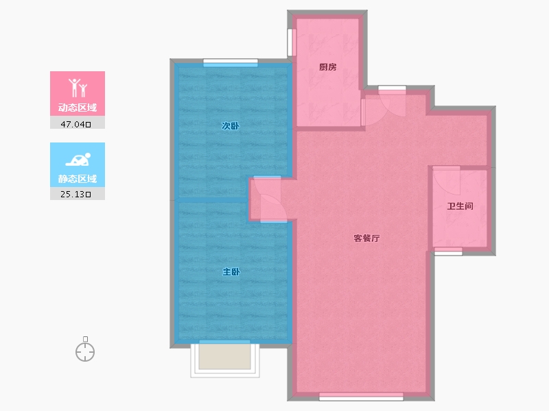 河北省-保定市-铂悦郡-65.00-户型库-动静分区