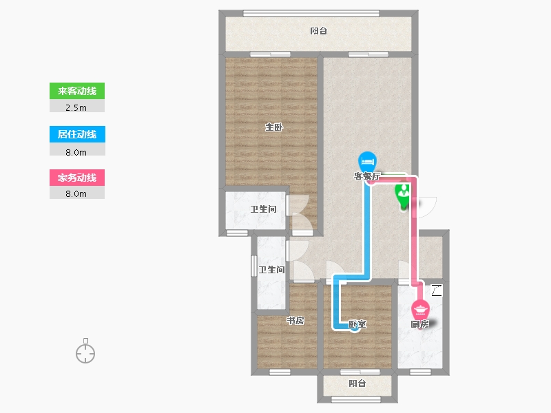 江西省-上饶市-花园街-105.42-户型库-动静线