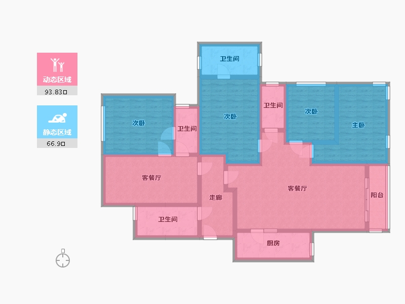 北京-北京市-aa-10.00-户型库-动静分区