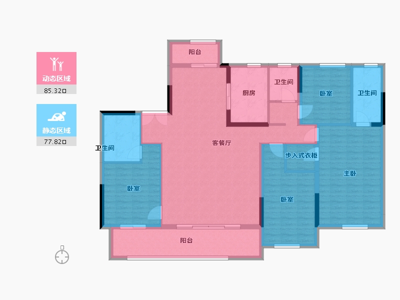 福建省-福州市-建发璟云-143.94-户型库-动静分区