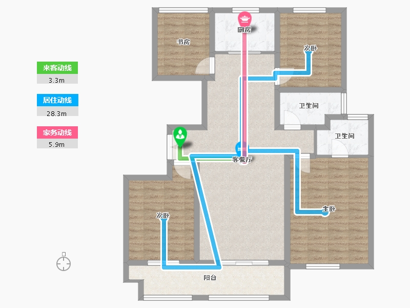 河南省-开封市-鼎立国际城G区-110.00-户型库-动静线