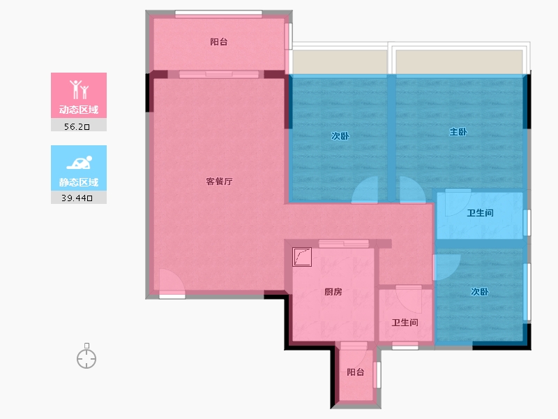 四川省-成都市-明城购物中心-98.00-户型库-动静分区