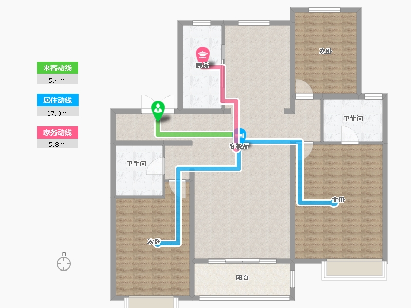 山西省-大同市-永泰学府-150.00-户型库-动静线