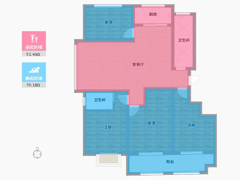 山东省-聊城市-润诚吉祥苑-108.00-户型库-动静分区