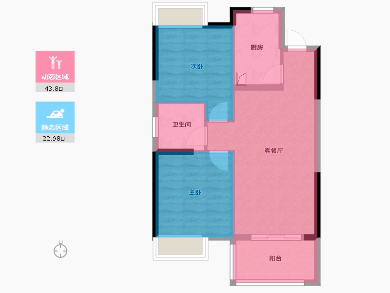 福建省-三明市-明城康养城-59.82-户型库-动静分区