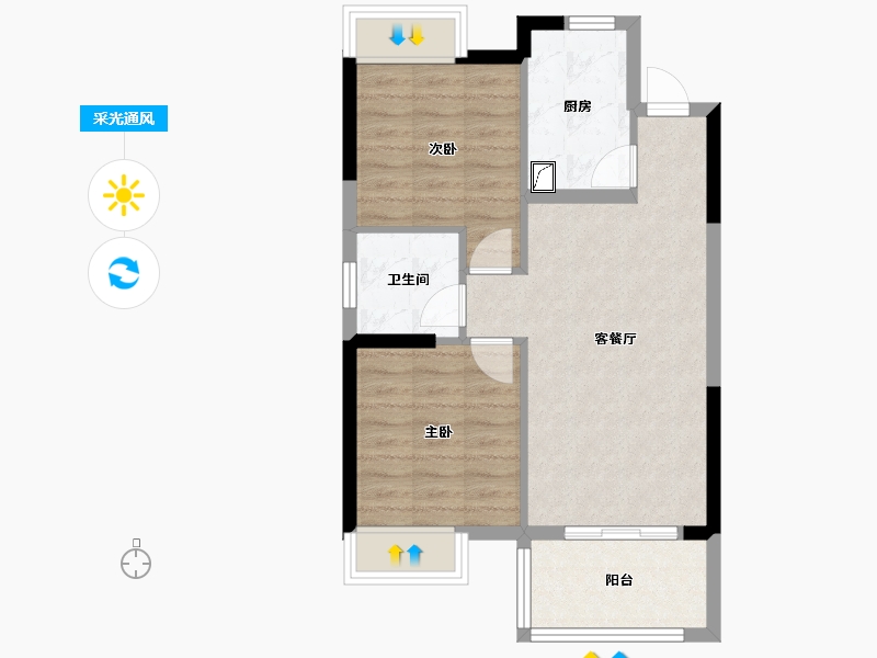 福建省-三明市-明城康养城-59.82-户型库-采光通风