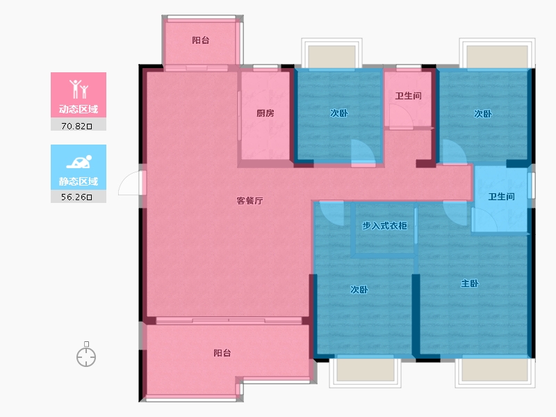 福建省-三明市-明城康养城-115.00-户型库-动静分区