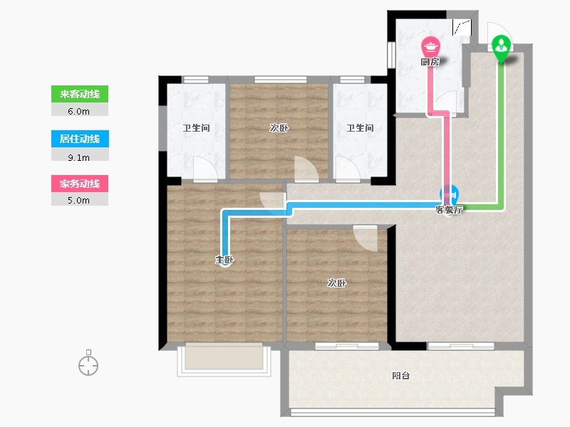 福建省-三明市-明城康养城-109.66-户型库-动静线