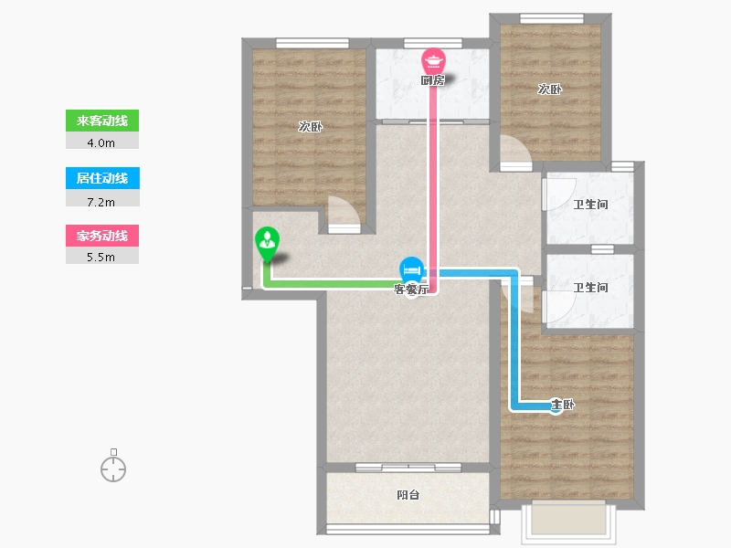 山西省-运城市-金悦华府-96.81-户型库-动静线