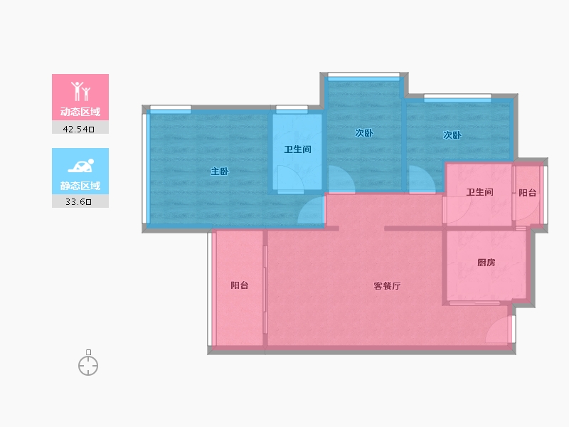 广东省-深圳市-水木丹华-89.00-户型库-动静分区