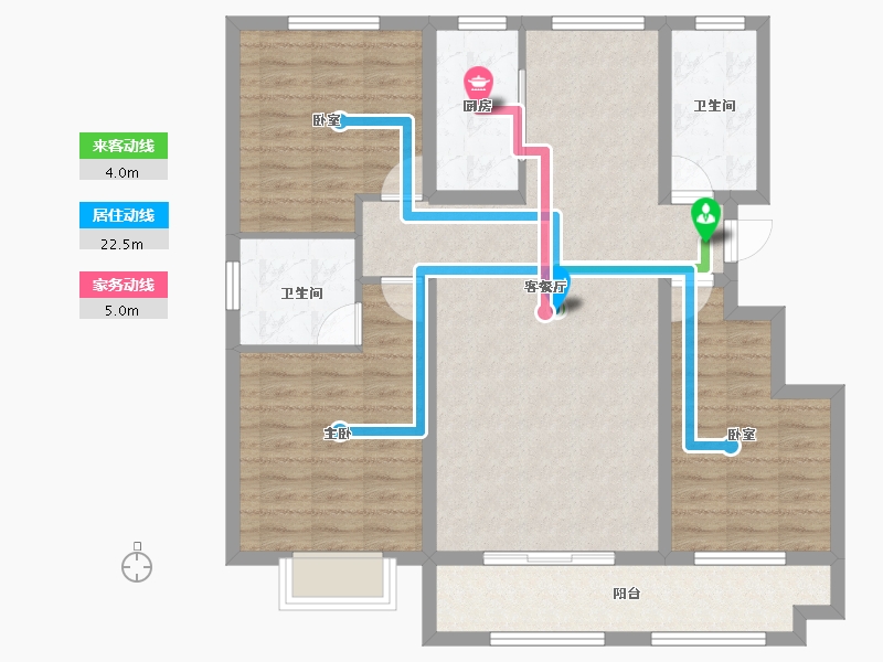 山东省-聊城市-润诚吉祥苑-100.00-户型库-动静线