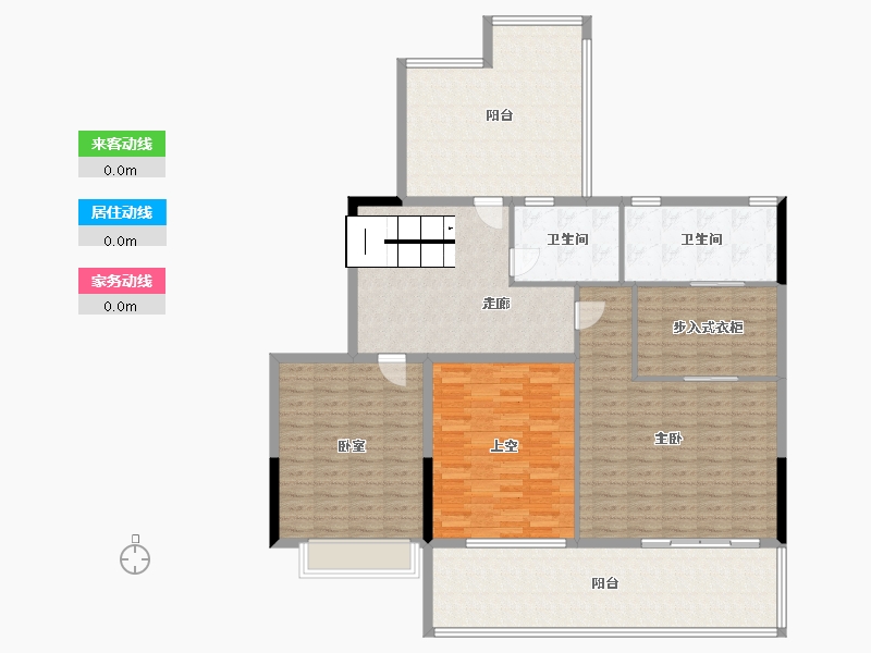 江苏省-苏州市-湖悦天境-240.00-户型库-动静线