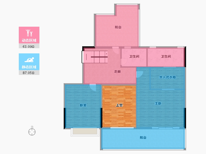 江苏省-苏州市-湖悦天境-240.00-户型库-动静分区