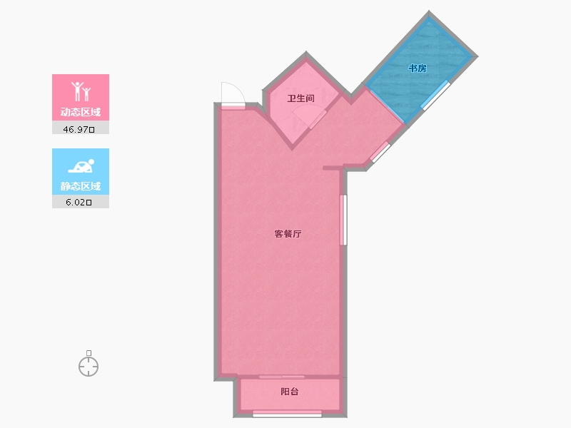 四川省-成都市-和贵·时代巢-48.00-户型库-动静分区